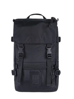 NWT TOPO DESIGNS Rover Pack™ Mini Black Recycled Nylon Hiking Backpack Unisex